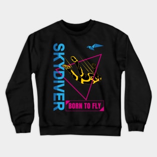 Skydiving Crewneck Sweatshirt